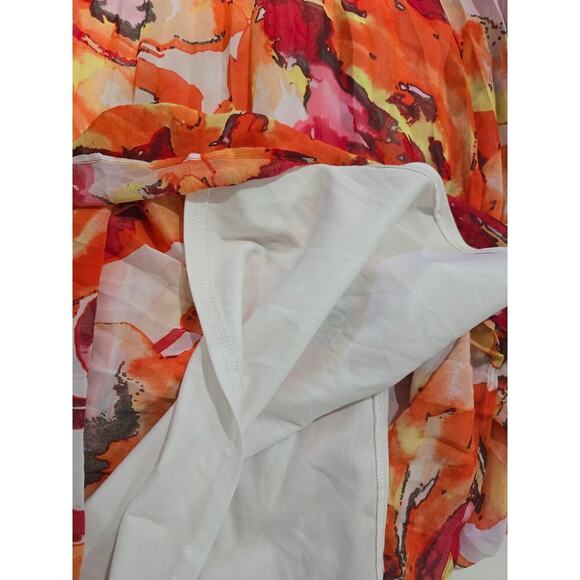 89th & Madison Women’s Multicolor Floral Pleated Midi Skirt – Small Gently Used - Picture 8 of 10